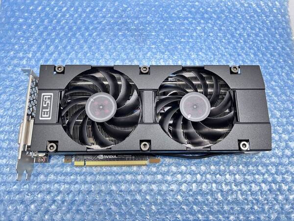 #800136 ELSA グラフィックボード ELSA GeForce GTX 1080 Ti 11GB GD1080-11GEBTS (11GB GDDR5X / PCI Express 3.0 x16接続) ※動作確認済