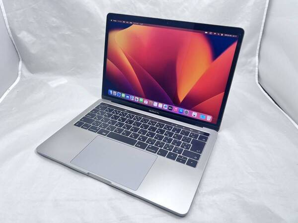 APPLE MacBook Pro (13-inch, 2017, Thunderbolt 3ポートx 4) シルバー (Core i7-3.5GHz_16GB_512GB)_#300845_バッテリ修理サービス推奨