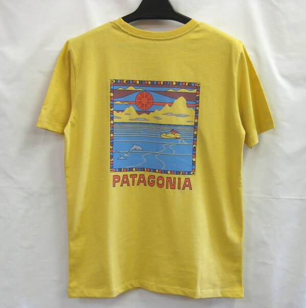 パタゴニア☆キッズ リジェネラティブ オーガニック サーティファイド コットングラフィック Tシャツ ( SMTY / XXL:16-18