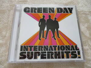 International Superhits!/Green Day グリーン・デイ ベスト盤 メロディアス パンク ロック 21曲 CD 2001 Reprise