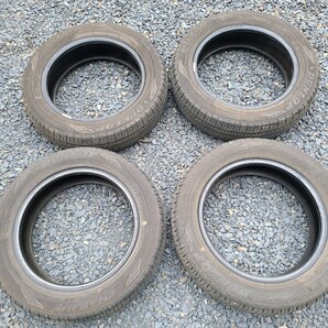 155/65r14 ダンロップ エナセーブ EC204 DUNLOP 8分山 バリ溝 22年 バリ山 軽自動車