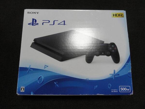 ☆PlayStation4 ジェット・ブラック 500GB CUH-2200AB01 動作確認済み/初期化済み☆