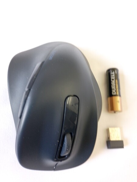 エレコム 静音 2.4GHz無線マウス “EX-G”5ボタン XLサイズ(左手用) M-XGXL31DBSKBK