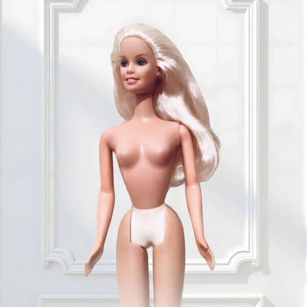 即決★ヴィンテージ★Barbie バービー人形 素体 ボディのみ 1991年製 着せ替え人形
