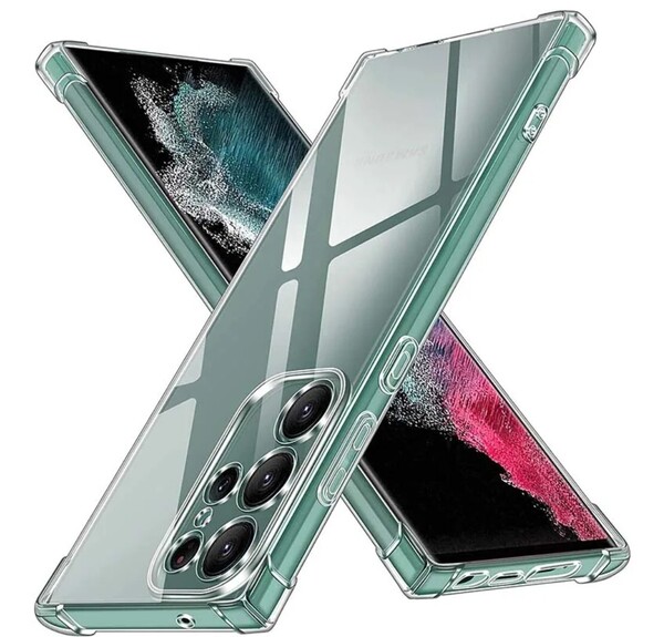 2個セット Galaxy S25 Ultra ウルトラ クリア TPU ショック軽減 ケース カバー SC-52F SCG32 s25U ストラップホール ソフトケース 透明