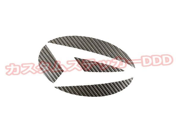 タント LA600S LA610S リアエンブレムシート 7Dカーボン調ブラック黒 リヤ リアゲート バックドア 後ろ 外装 カスタムステッカー パーツ