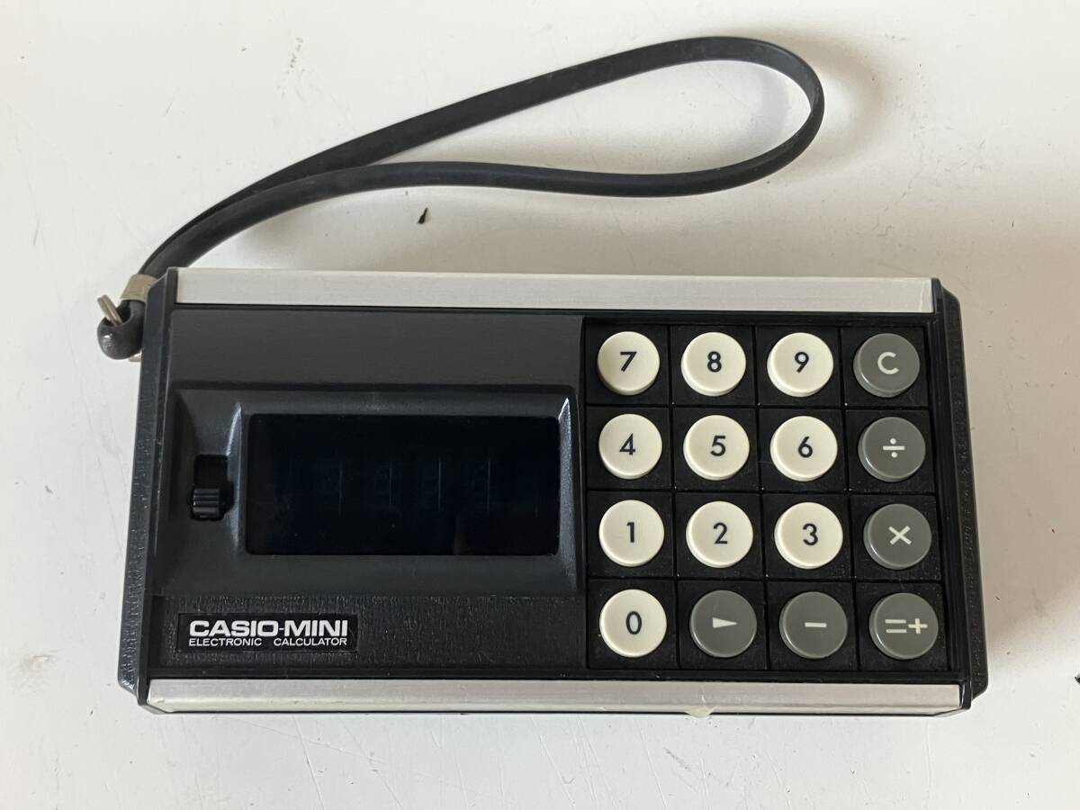 完売□ レトロデザイン CASIO オフィス電卓 計算機 FN-20