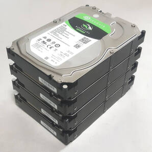 Seagate ST8000DM004 8TB 3.5インチHDD 4台セット 中古 送料込み
