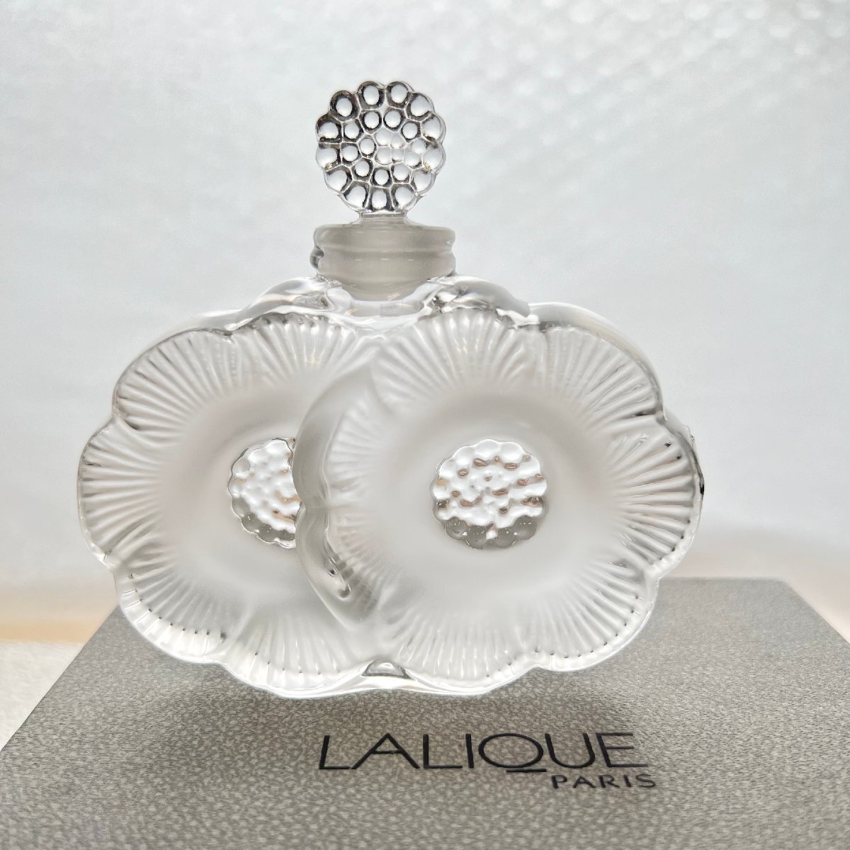 廃番品・未使用】LALIQUE ラリック 香水瓶 Baptiste クリスタル