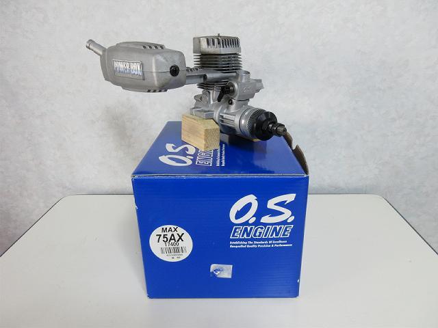 OS 小川精機 飛行機用 小型 エンジン 新品未使用部品 中古