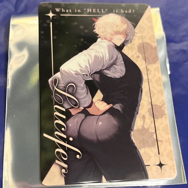 ■ 地獄のどこが悪い? ■ ルシファー ノーマル コレクションカード 執事 What in 'HELL' is bad? WHB theキャラ ポップアップショップ