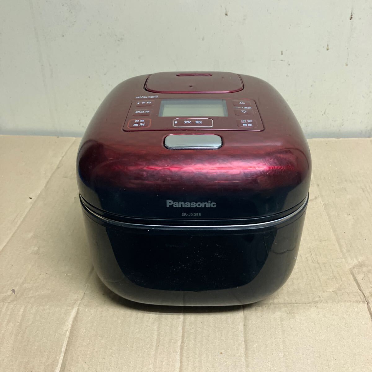 Panasonic 炊飯器 おどり炊き SR-JX058 2020年式 Amazon | パナソニック 炊飯器 3合 一人暮らし 可変圧力IH 可変
