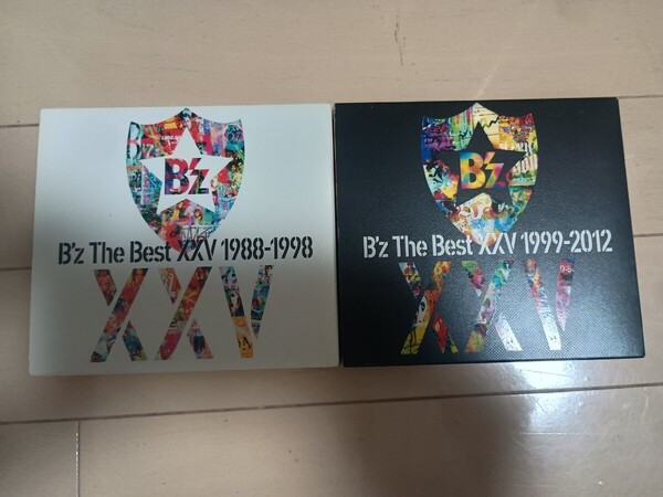 B'z The Best XXV 1988-1998(初回限定盤)& The Best XXV 1999-2012(初回限定盤) CD+DVD Bz ビーズ セット ベスト アルバム