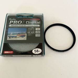 ケンコー KENKO PRO1D PROTECTOR W 58mm ケース付き レンズ フィルター レンズフィルター カメラアクセサリ #F1205