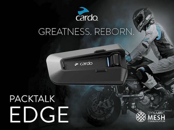 【新品未使用】Cardo Packtalk Edge 高性能 インカム 最新ver4.7 日本語設定済み 日本語説明書付き