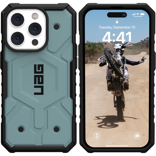 新品 未使用品 UAG iPhone14 Pro用耐衝撃ケース Magsafe対応 PATHFINDER プール 国内正規代理店品 URBAN ARMOR GEAR UAG-IPH22MB-MS-PL TPU
