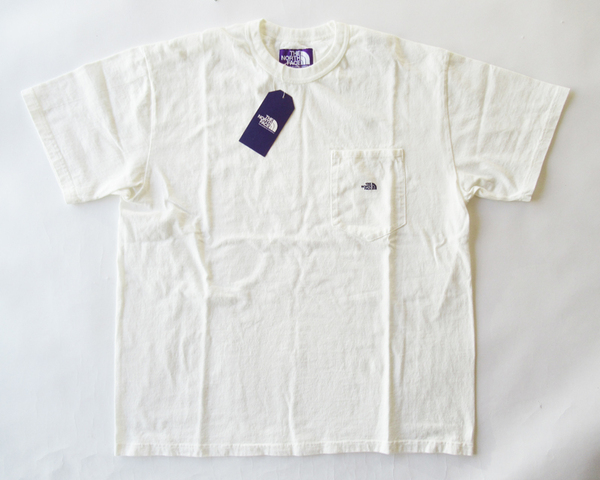 2025SS 定番 THE NORTH FACE Purple Label 7oz Pocket Tee サイズM お洒落でシンプルなTシャツ/ナナミカノースフェイスパープルレーベル