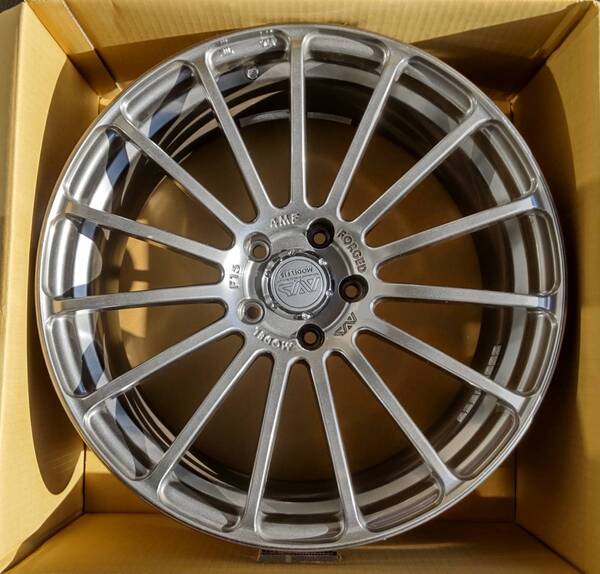 YOKOHAMA AVS MODEL F15 19インチ鍛造ホイール 8.5J PCD114.3 +45 送料無料