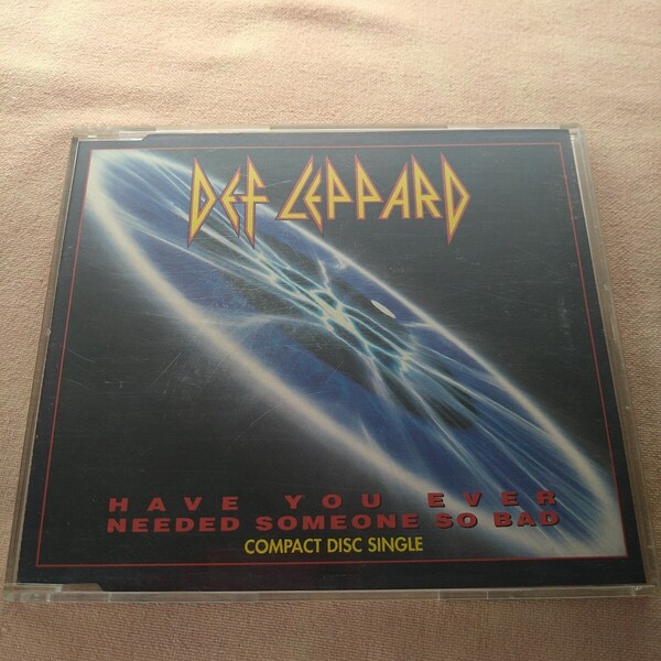 デフレパード DEF LEPPARD HAVE YOU EVER NEEDED 中古シングル CD