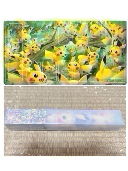 ポケモンセンター プレイマット ポケモンカードゲーム サプライ プレイマット ポケモン ピカチュウの森