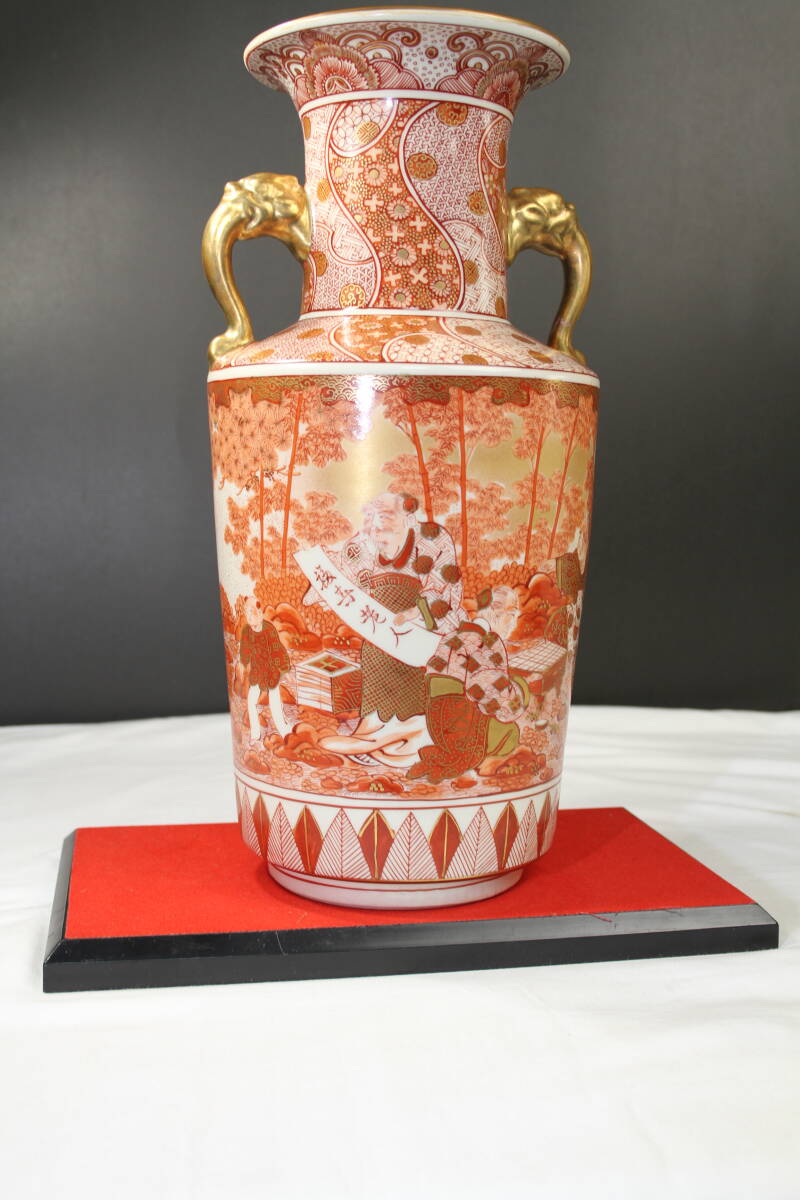 2025年最新】Yahoo!オークション -九谷 赤絵(花器、壷)の中古品