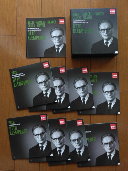 送料込 オットー・クレンペラー OTTO KLEMPERER / Bach Rameau Handel Gluck Haydn 8枚組輸入盤中古CD BOX紙ジャケット #EMI