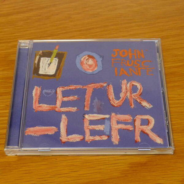 John Frusciante - Letue-Lefr 国内盤帯解説付 SHM-CD仕様 / Red Hot Chilli Peppers