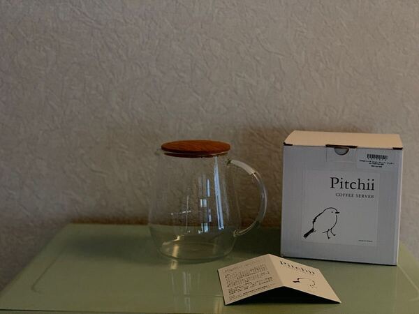 即決 三谷龍二 TORCH coffee server Pitchii コーヒーサーバー ピッチー ガラス ベレー アイスコーヒー