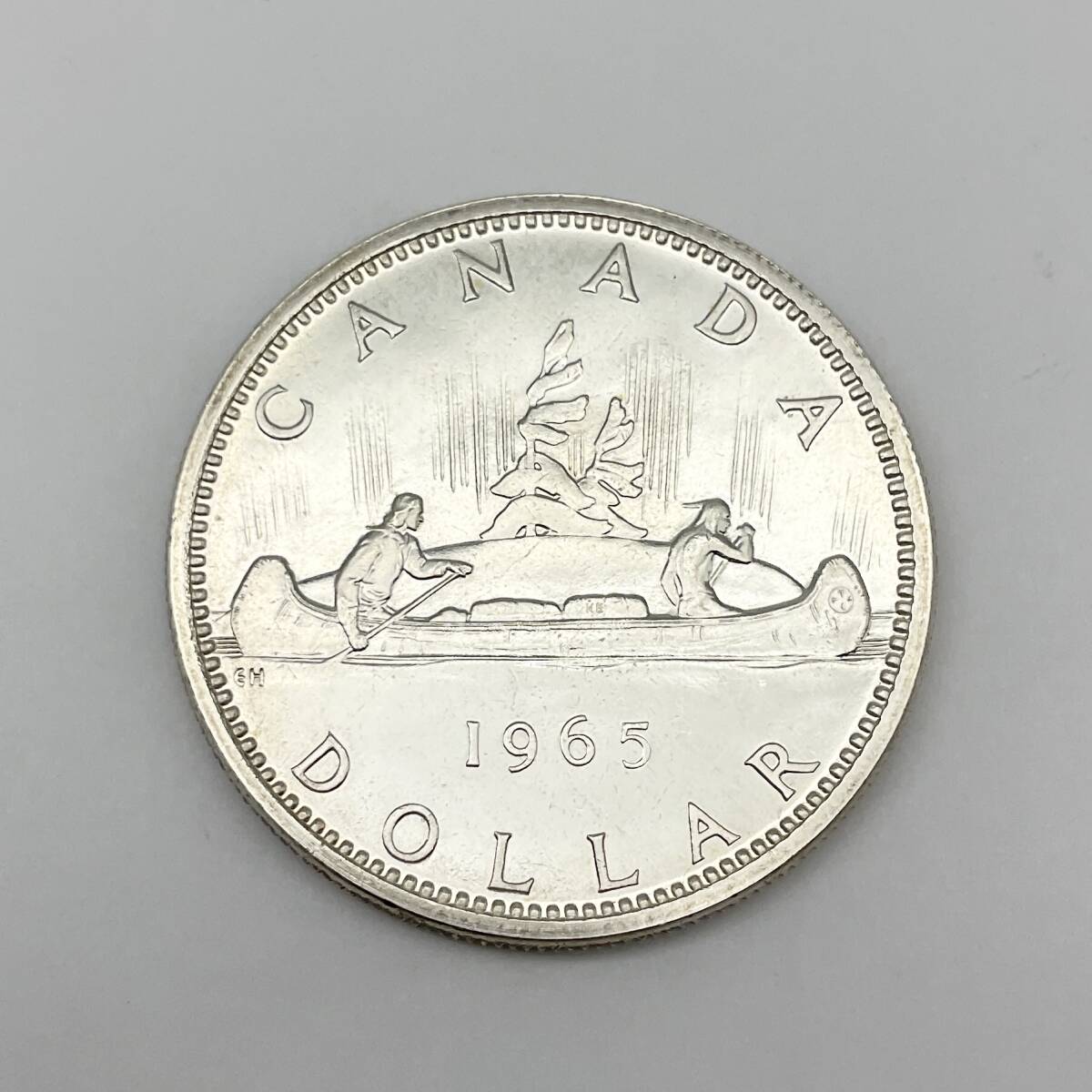 紙幣 カナダ旧2ドル札 銀貨 カナダ 1oz 2015年 レプリカ(北