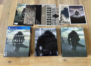 PS4 ワンダと巨像 北米盤 Special Edition スチールブック 開封済み 美品 Shadow of the Colossus steelbook