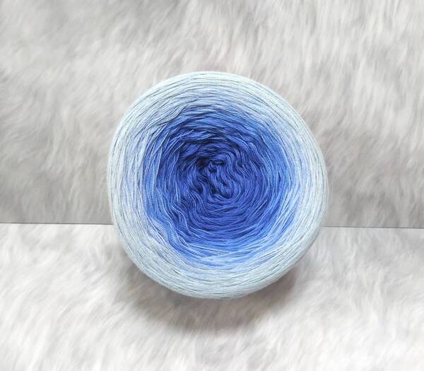 輸入 毛糸 Hobbii スルタン Sultan コットン100% 200g×1個 800m 08 Blue Topaz ブルートパーズ デンマーク 海外