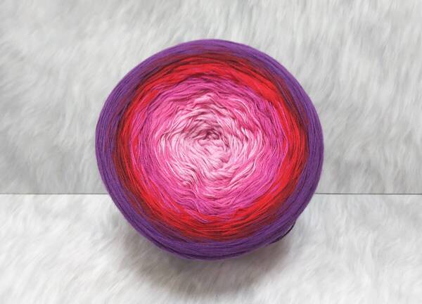 輸入 毛糸 Hobbii スルタン Sultan コットン100% 200g×1個 800m 33 Star Ruby スタールビー デンマーク 海外