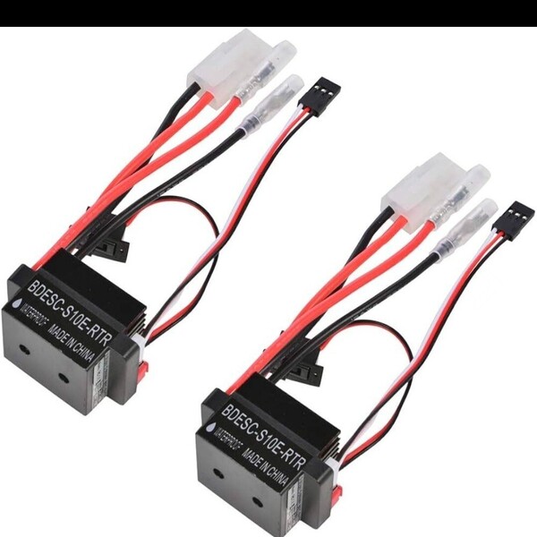 ■2個■ 即決《送料無料》 ■タミヤコネクター■ リポカット搭載 新品 ラジコン 用 アンプ ESC YD-2 tt01 tt02 ヨコモ モーター