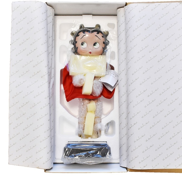 ベティ・ブープ Betty Boop ダンバリーミント Danbury Mint COA付き マリリン・モンロー 陶器 人形 ドール フィギュリン フィギュア 新品