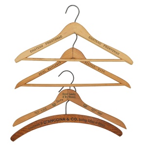 ヴィンテージ ウッドハンガー 5本セット 木製 アメリカ US ビンテージ アンティーク アドバタイジング 店舗什器 送料無料 匿名配送 8