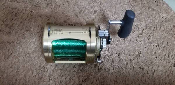 SHIMANO TIAGRA 80W シマノ ティアグラ 80W トローリング カジキ マグロ 2スピード 80LBライン新入り