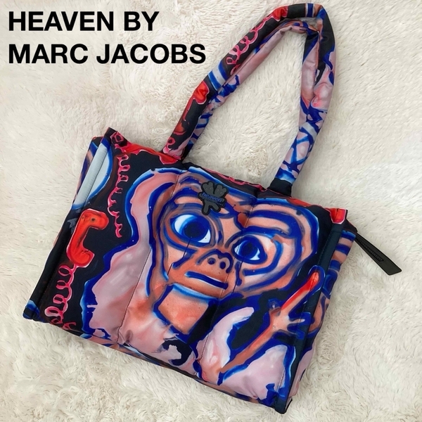 *希少!ヘブンバイマークジェイコブス ET キルティングトートバッグ ショルダーバッグ ダブルヘッドベア HEAVEN BY MARC JACOBS