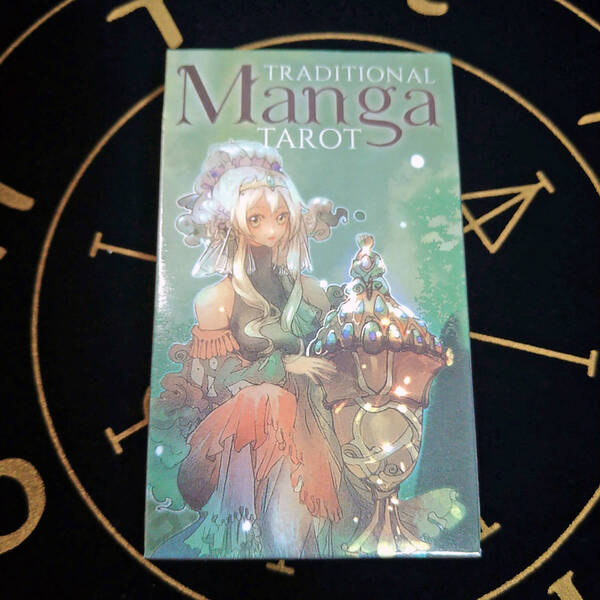 【送料無料】漫画イラスト風タロットカード TRADITIONAL Manga TAROT ファンタジー 大アルカナ 小アルカナ カード