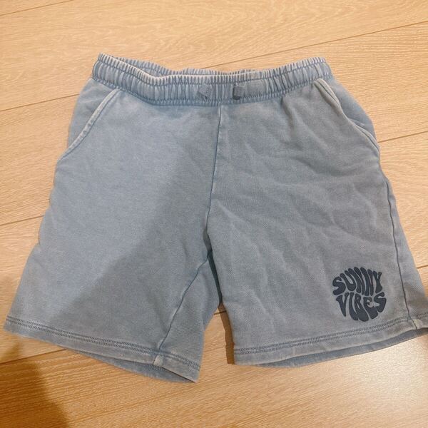 H&M キッズハーフパンツ スウェットデニム 短パン 半ズボン 120cm