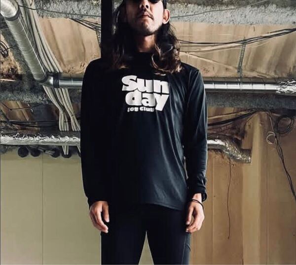 Sunday jog club サンデージョグクラブ 長袖Tシャツ ロングTシャツ ロンT カットソー L 新品同様 RYOGEN NRC 稀少 ランニング