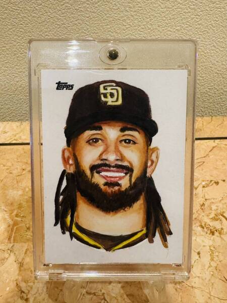 2025 Topps Baseball Series 2 MLB 世界に1枚 タティスJr. Sketch Cards 1of1 トップス スケッチカード Fernando Tatis Jr.