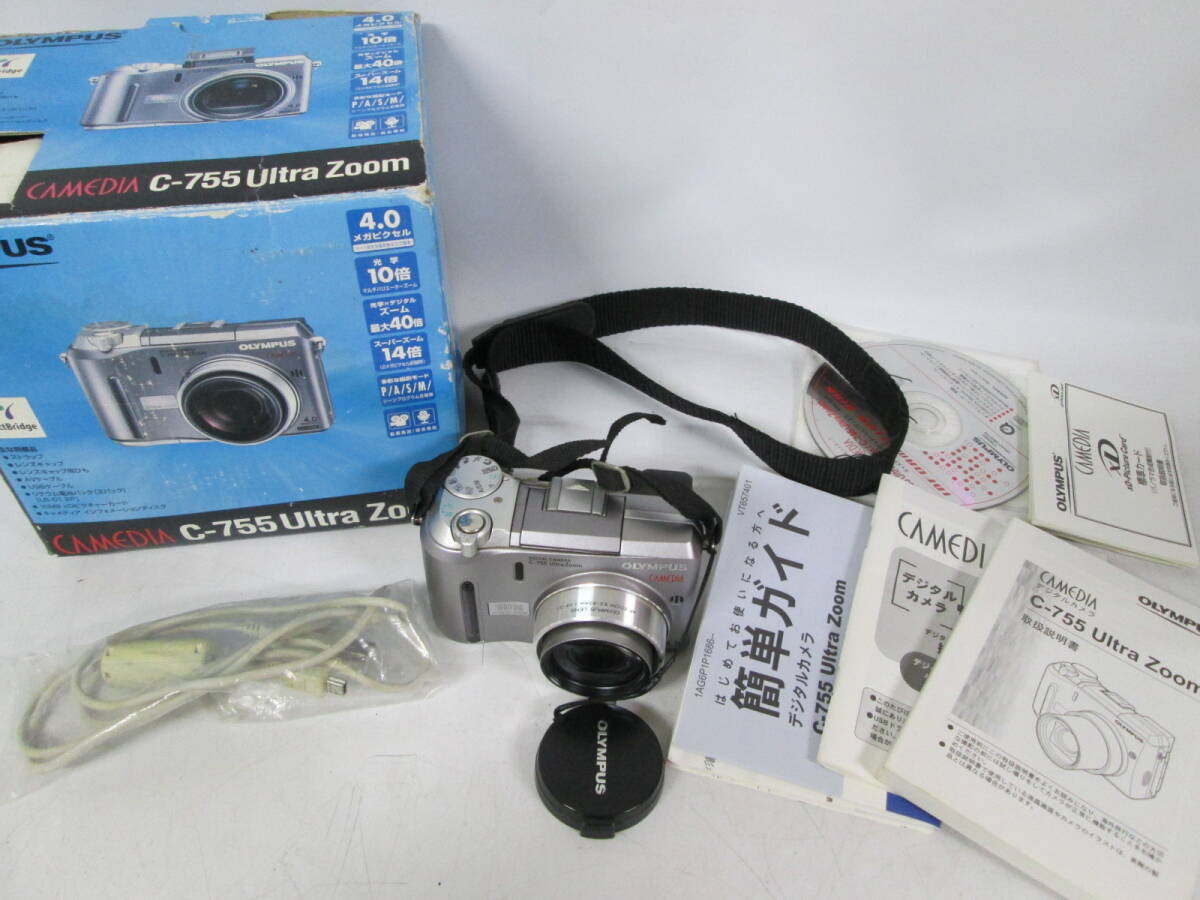 オリンパス CAMEDIA コンデジ2台 C-755、C-500 動作品 Yahoo!オークション -「オリンパス c-755」(カメラ、光学機器