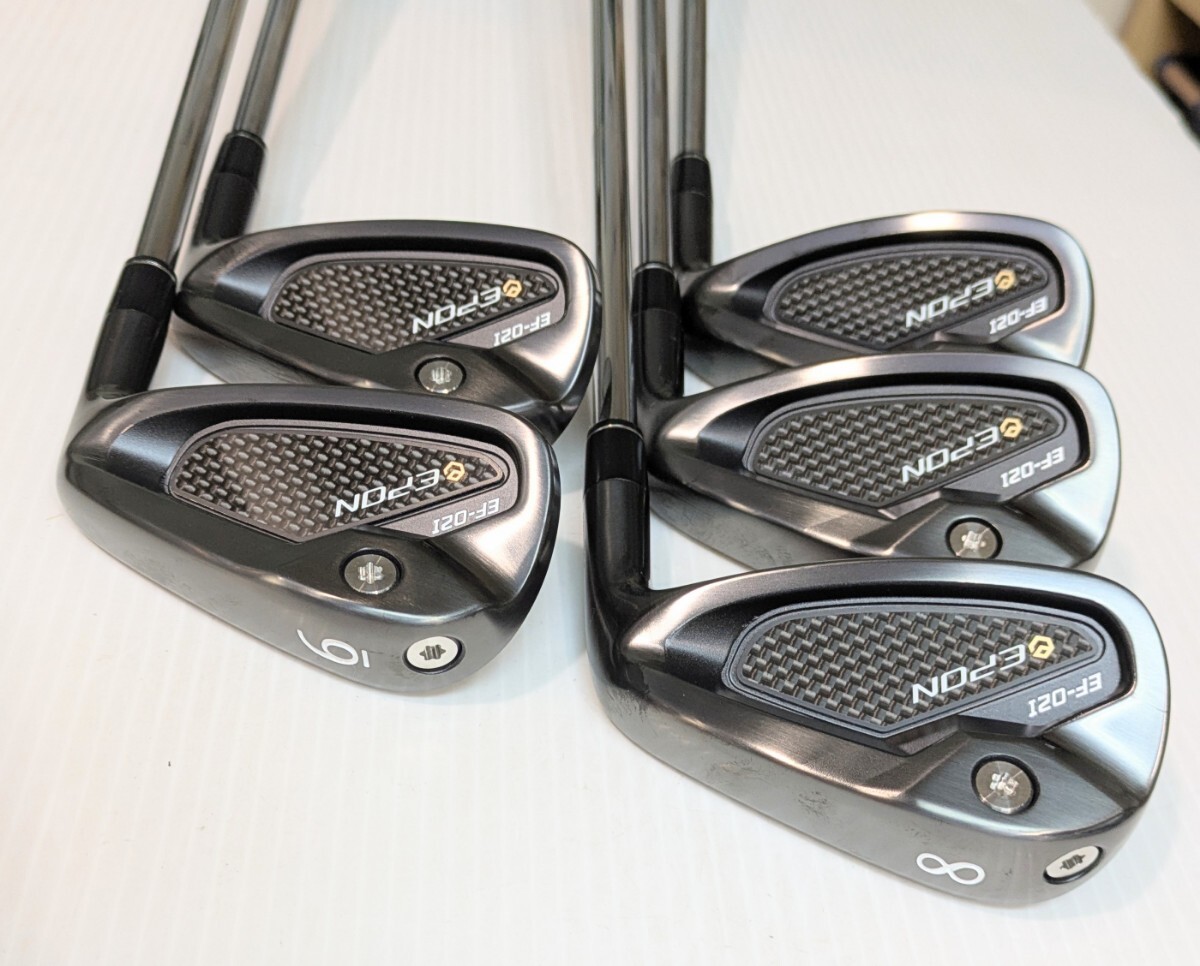 EPON EF02i 6・ 7・ 8 ・9 ・PWヘッド5個 EPON アイアンヘッド