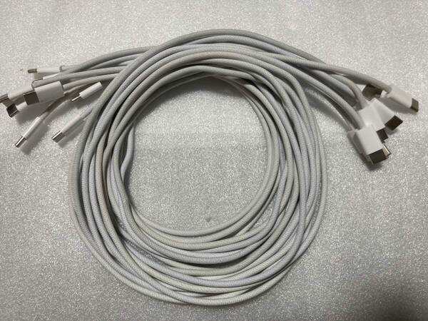 Apple 編み込み式 USB-C充電ケーブル (1m) A2795 10本セット