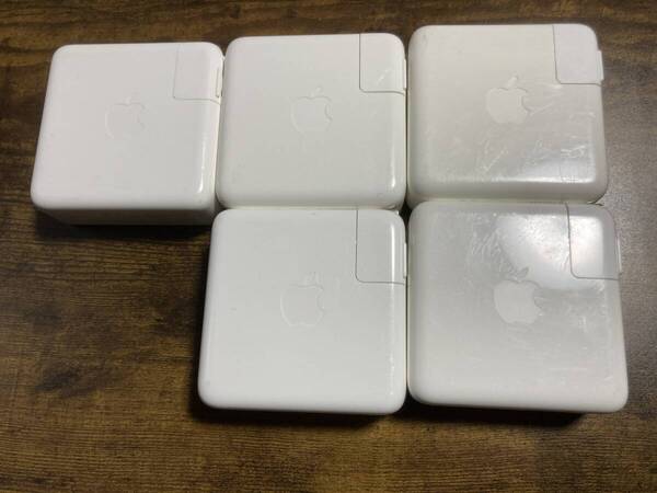 Apple 61W USB-C 電源アダプタ(A1718と A1947) 5個セット