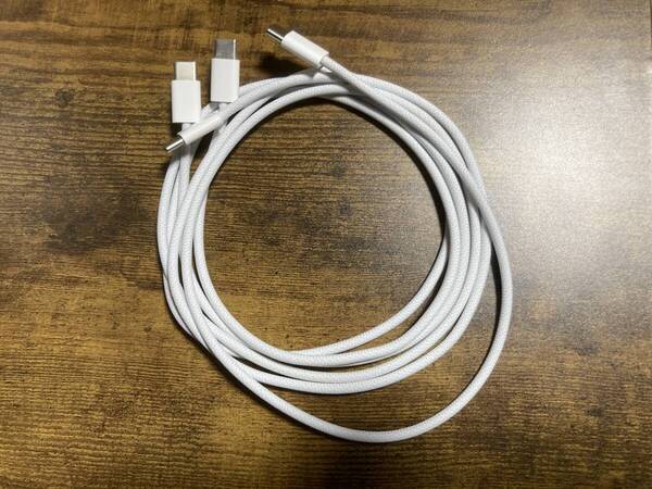 Apple 編み込み式 USB-C充電ケーブル (1m) A2795 2本セット