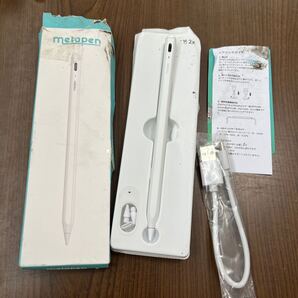 706p1119☆ Metapen A8 iPad ペンシル 2018年~2025年i Pad対応 アップルペンシル 傾き感知 磁気吸着機能 iPad ペン
