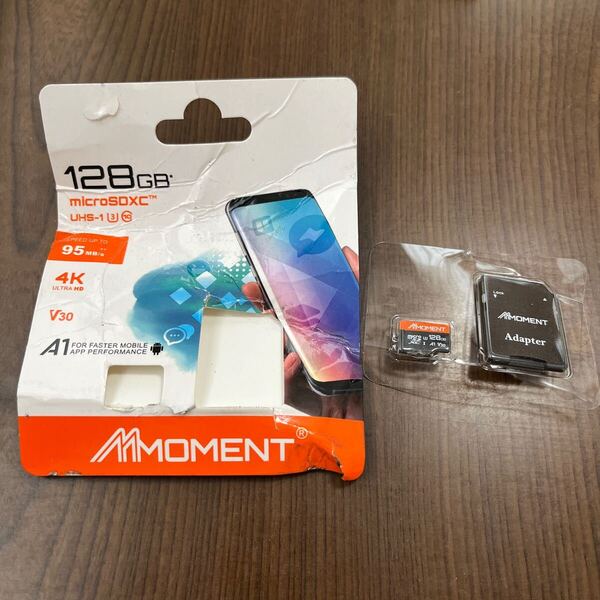 706p1121☆ MMOMENT マイクロSDカード 128GB