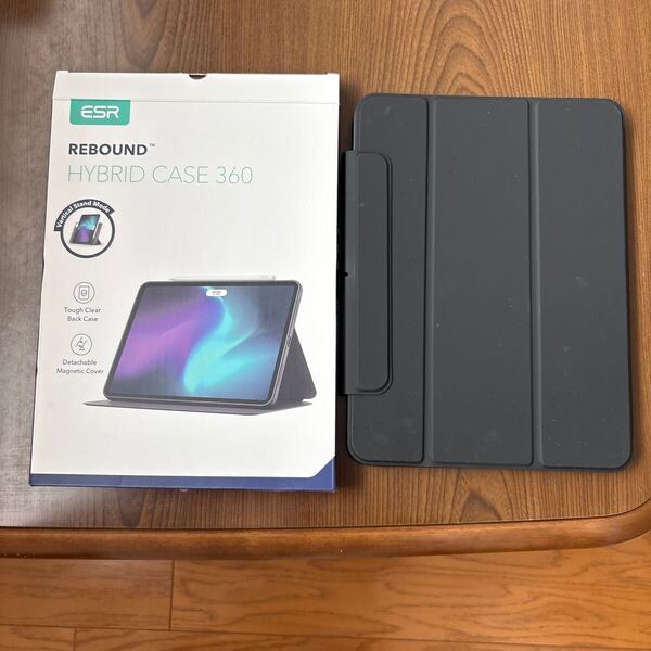706p1428☆ ESR iPad Pro 11インチ ケース 第4/3/2/1世代(2022/2021/ 2020/2018)専用 Pencilホルダー付き 取り外し可能マグネットカバー