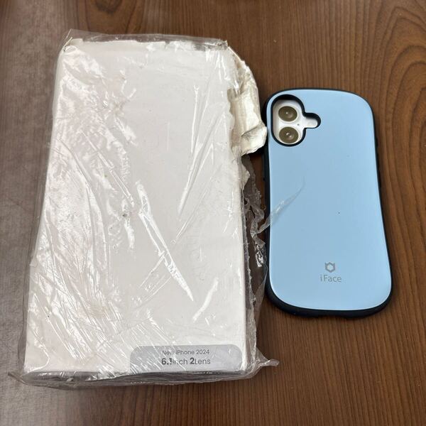 706p2809☆ iFace First Class KUSUMI iPhone 16 ケース MagSafe 対応 MagSynq (くすみブルー)